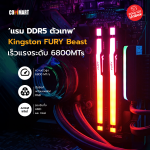 แรม DDR5 ตัวเทพ Kingston FURY Beast เร็วแรงระดับ 6800MTs
